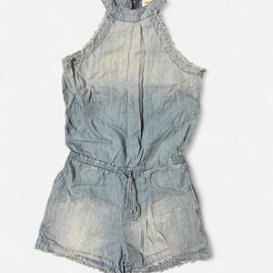 Cloth & Stone Denim Romper